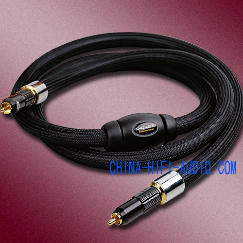 Choseal TA-5201 Audio Coaxial digital Cable audiophile OCC hifi - Click Image to Close